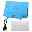 SY317A Portable Phone Stand Wireless Induction Stereo Speaker Blue - 5