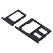 SIM Card Tray + Micro SD Tray for Galaxy J3/J5/J7/J730 (Black) - 4