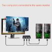 2 Port VGA Switch Box, 2 In 1 Out For LCD PC TV Monitor - Black - 6