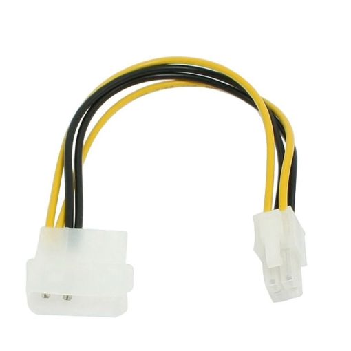 Molex IDE 2-pin to 4-Pin ATX P4 12V Adapter Cable - 1
