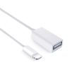 USB OTG Connection Kit (10cm) (White) - Fast Data Transfer & Easy Connection - 3