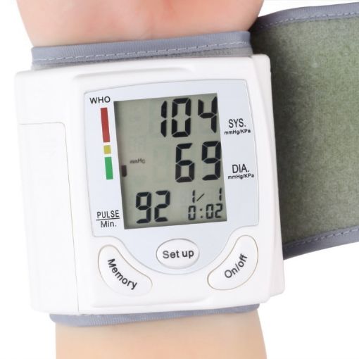 CK-101S Wrist Blood Pressure Monitor - Full Automatic - 1