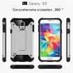Galaxy S5 Tough Armor TPU + PC Case Silver - 3