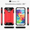Galaxy S5 Tough Armor TPU + PC Case (Red) - 3