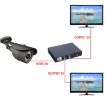Coaxial AHD/CVI/TVI 1 into 2 Video Signal Splitter - Splitter for CCTV Cameras - 6