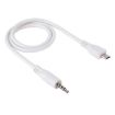 3.5mm Male to Micro USB Male Audio AUX Cable - 50cm Length - 2