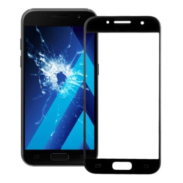 Galaxy A5 (2017) / A520 Front Screen Outer Glass Lens - Black - 1