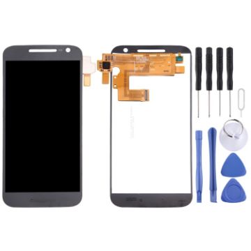 Motorola Moto G4 TFT LCD Screen with Digitizer Full Assembly - Black - 1