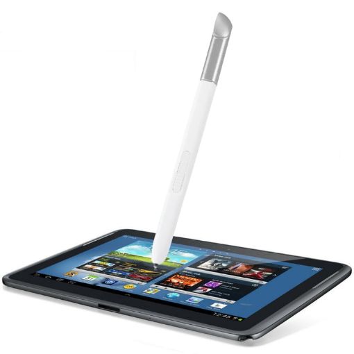 White Smart S Pen for Galaxy Note 10.1 - Pressure Sensitive Stylus - 1