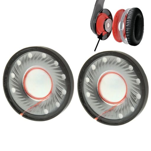 40mm Repair Parts Speaker Unit for Headset - 10 Pair - 1