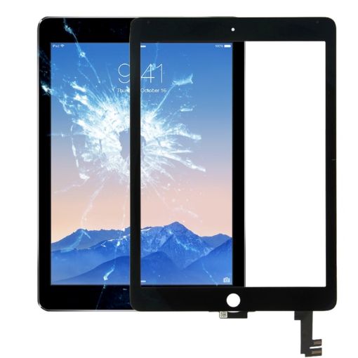 Black Touch Panel for iPad Air 2 / iPad 6 - 1