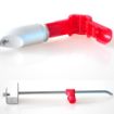 12 PCS Red ABS Display Hook - Security Lock Hook - 4