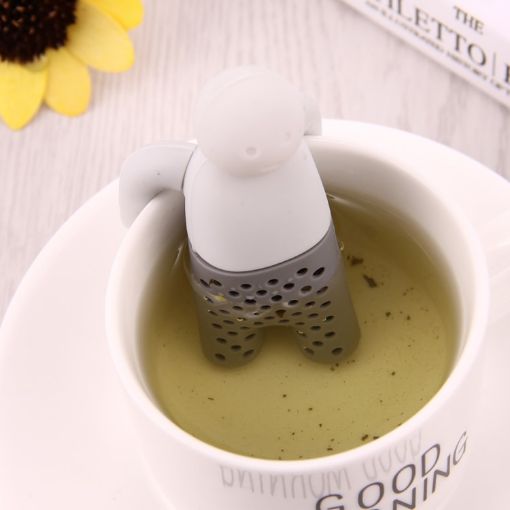 Cute Mr Tea Infuser Silicone Tea Strainers - Shop Now - 1