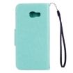 Green Butterflies Love Flowers Leather Case for Galaxy A5 (2017) - 3