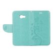 Green Butterflies Love Flowers Leather Case for Galaxy A5 (2017) - 5