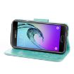 Green Butterflies Love Flowers Leather Case for Galaxy A5 (2017) - 6