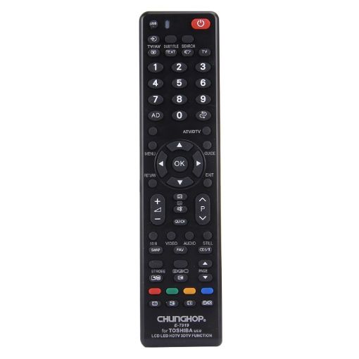CHUNGHOP E-T919 Universal Remote for TOSHIBA LED TV/LCD TV/HDTV - 1