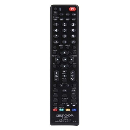 CHUNGHOP E-S920 Universal Remote for SANYO LED TV/LCD TV/HDTV - 1