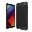 LG G6 Carbon Fiber Texture TPU Case (Black) - 1