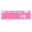 104 Keys Double Shot PBT Backlit Keycaps - Pink - 1