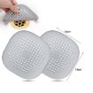 Picture of Floor Drain Pad With Suction Pad Kitchen Bathroom Anti Clogging Hair Strainer Sewer Floor Drain Plugs (Grey)