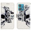 Motorola Edge 40 Neo Skull Leather Phone Case - 3