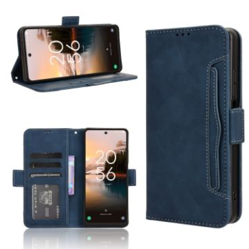 TCL 40 NxtPaper 4G Leather Phone Case (Blue) - 1