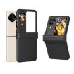 OPPO Find N3 Flip 3 in 1 Carbon Fiber Phone Case - Black - 1