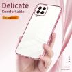 Samsung Galaxy M53 5G Transparent Plating Phone Case (Black) - 5