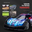 Q170 Colorful Lights Racing RC Car - Blue - 8