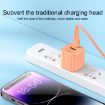 WK WP-U129 Color Sugar 20W USB+USB-C Fast Charger - White - 3