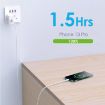NORTHJO NOPD2000 PD 20W USB-C Wall Charger - US Plug (White) - 2