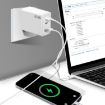 GaN PD65W Type-C x 2 + USB3.0 Laptop Adapter EU Plug White - 5