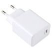 25W USB-C Travel Charger, EU Plug - White - 4