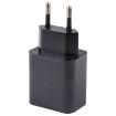 25W USB-C Travel Charger, EU Plug - Black - 2
