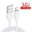 PD30W USB-C/Type-C + QC3.0 USB Dual Port Charger with 1m USB to 8 Pin Data Cable - 5