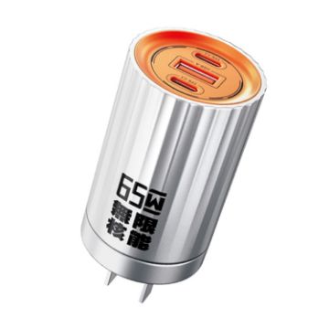 WK WP-U01 Mecha Series Energy Bar 65W Gallium Nitride Dual USB-C/Type-C + USB Charger - 1