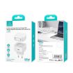 USAMS PD35W Dual Port GaN Fast Charger, EU Plug - White - 8