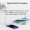 USAMS PD35W Dual Port GaN Fast Charger, EU Plug - Black - 4
