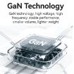 USAMS PD35W Dual Type-C Port GaN Fast Charger - US Plug (Black) - 3