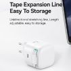 USAMS PD35W Dual Type-C Port GaN Fast Charger, EU Plug (White) - 5