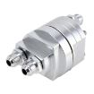 Universal Aluminum AN8 Oil Filter Sandwich Adapter Kit - 2