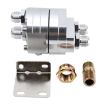 Universal Aluminum AN8 Oil Filter Sandwich Adapter Kit - 4