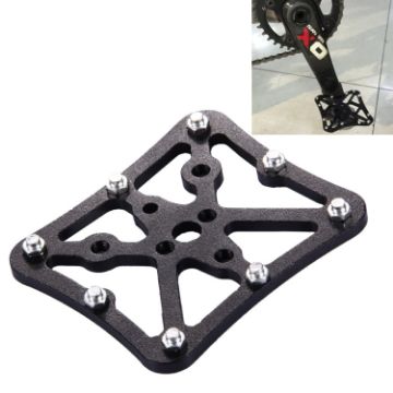 Picture of Single Road Bike Universal Clipless to Pedals Platform Adapter for Bike MTB, Size: Small (Black)