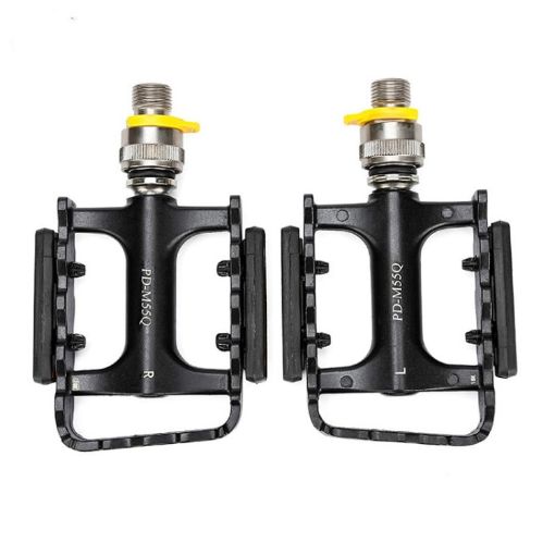 PROMEND Quick Release Aluminium Bike Pedals - 1