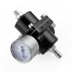 Universal Car Fuel Pressure Regulator with Gauge - Adjustable Oil Pressure - 2