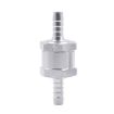 6mm Aluminium Alloy Fuel Petrol One Way Non Return Check Valve - 1