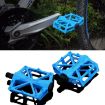 BaseCamp BC-671 Aluminum Alloy Bicycle Pedal (Blue) - 1