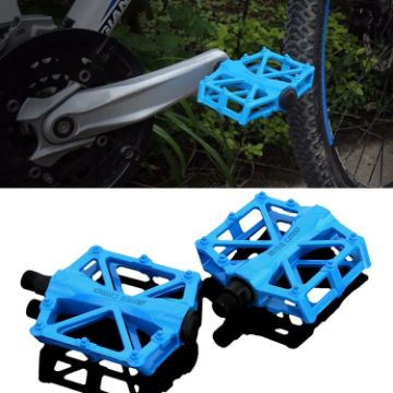 BaseCamp BC-671 Aluminum Alloy Bicycle Pedal (Blue) - 1