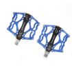 Mountain Bike Aluminum Alloy Non-Slip Bearing Pedal Blue - 2
